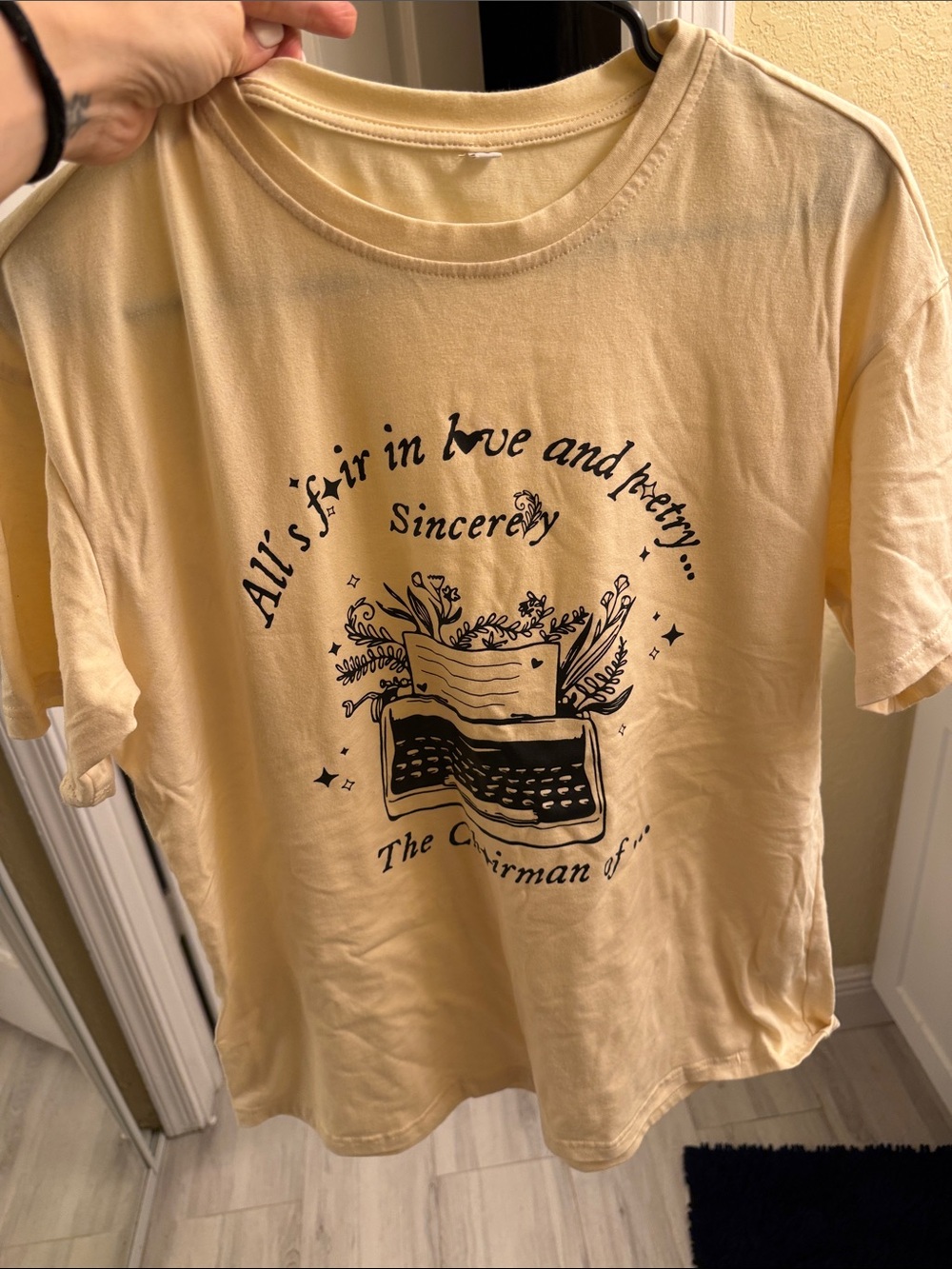 Taylor swift Tortured poets shirt